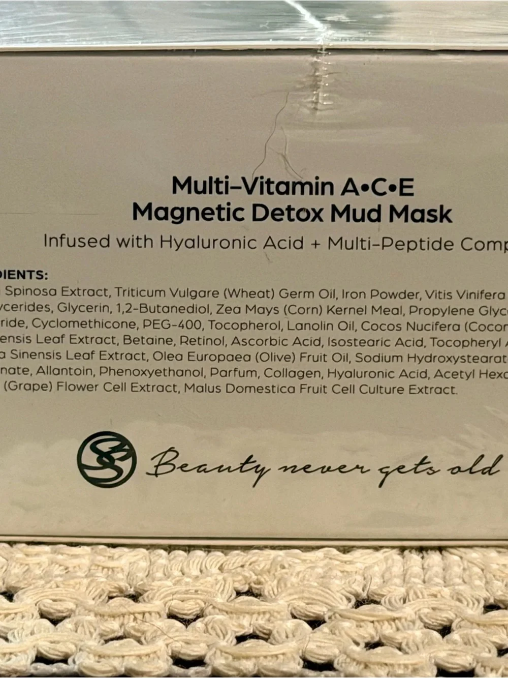 Multi-Vitamin A·C·E Magnetic Detox Mud Mask — White
